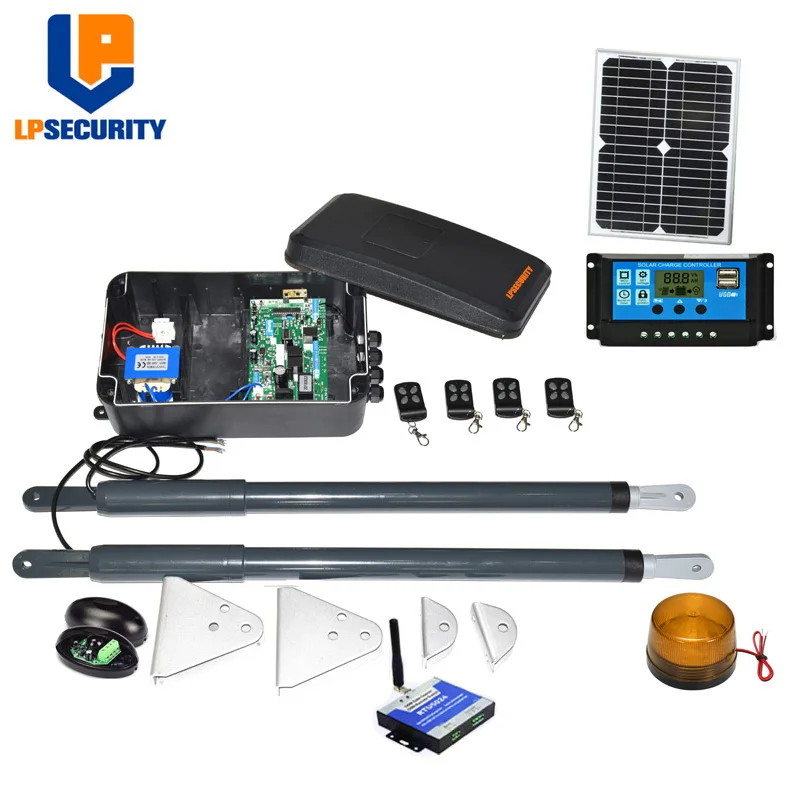 Free shipping 12VDC Smarthome gate opener Phone control Swing Gate