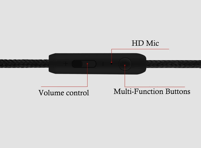 Gorsun GS789 проводные наушники с микрофоном гарнитуры бас HiFi Звук Музыка для регулировки громкости