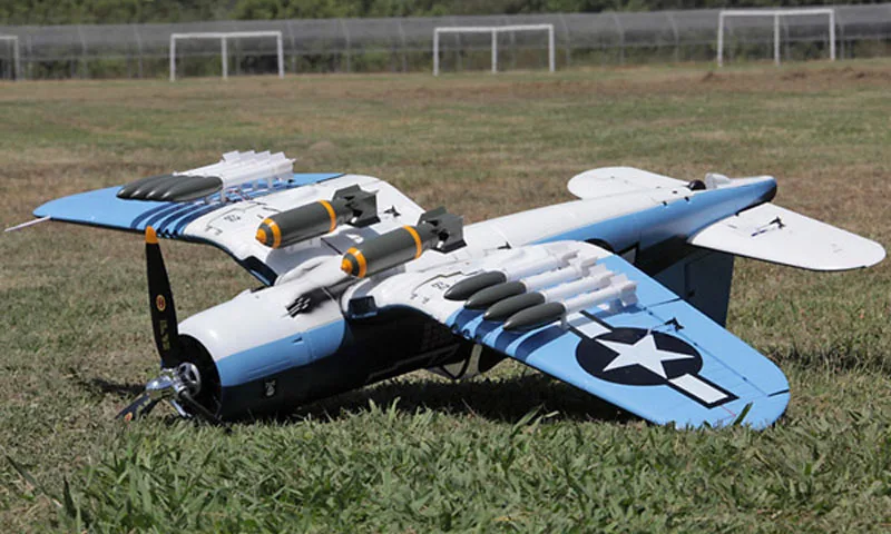 PNP edition rc самолет F4U пиратский пульт дистанционного управления со складным крылом