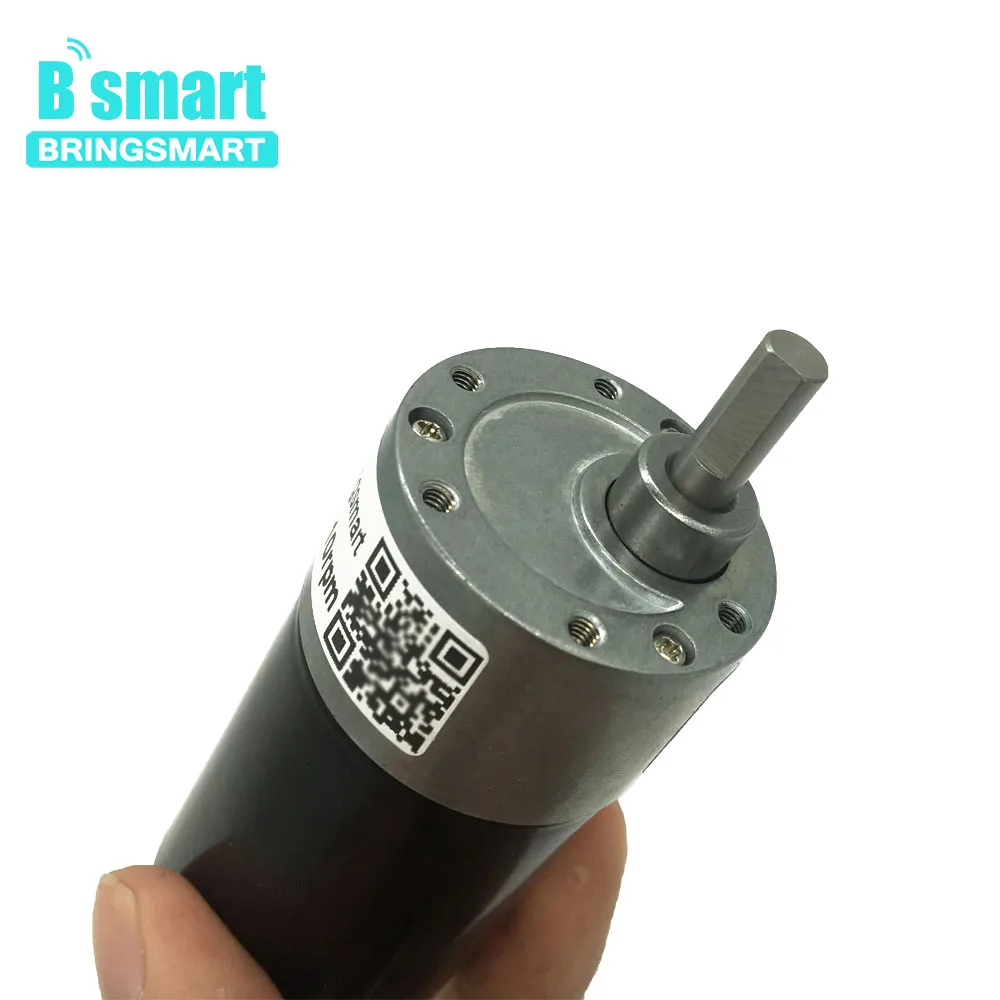 

Bringsmart JGB37-3650 DC Brushless Geared Motors 12V 24V Electric Motors 5-1270RPM Automatic Curtain Deceleration Machine
