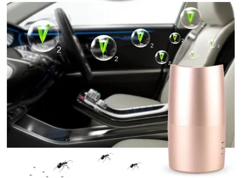 

Negative ion maker car air purifier USB charged Oxygen maker bacteria smoke remove air purifier anionic on-board office purifier