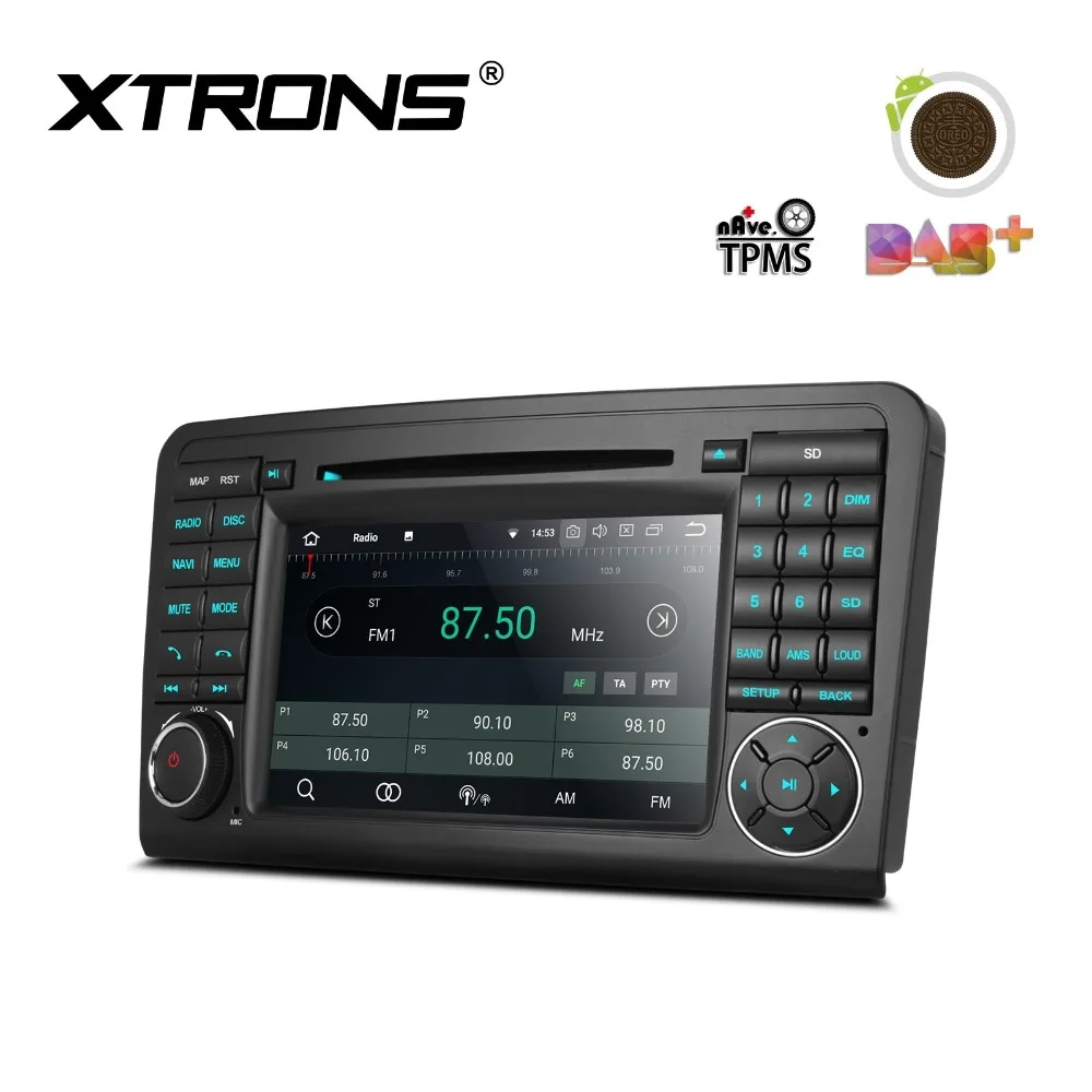 Discount 7" Android 8.1 RCA Car Multimedia DVD Navigation GPS Radio for Mercedes-Benz ML-Class W164 2005-2011 & GL-Class X164 2006-2012 2