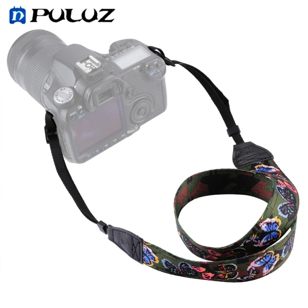 

PULUZ Vintage Ethnic Style Floral Printed Anti-Slip Camera Neck Shoulder Camera Strap Belt for SLR/DSLR Cameras