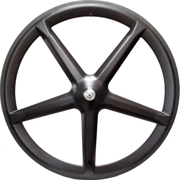 Clearance carbon 5 spoke wheel road fixed gear track 5 spoke full carbon bike five track wheel 0 Clearance carbon 5 spoke wheel road fixed gear track 5 spoke full carbon bike five track wheel 0