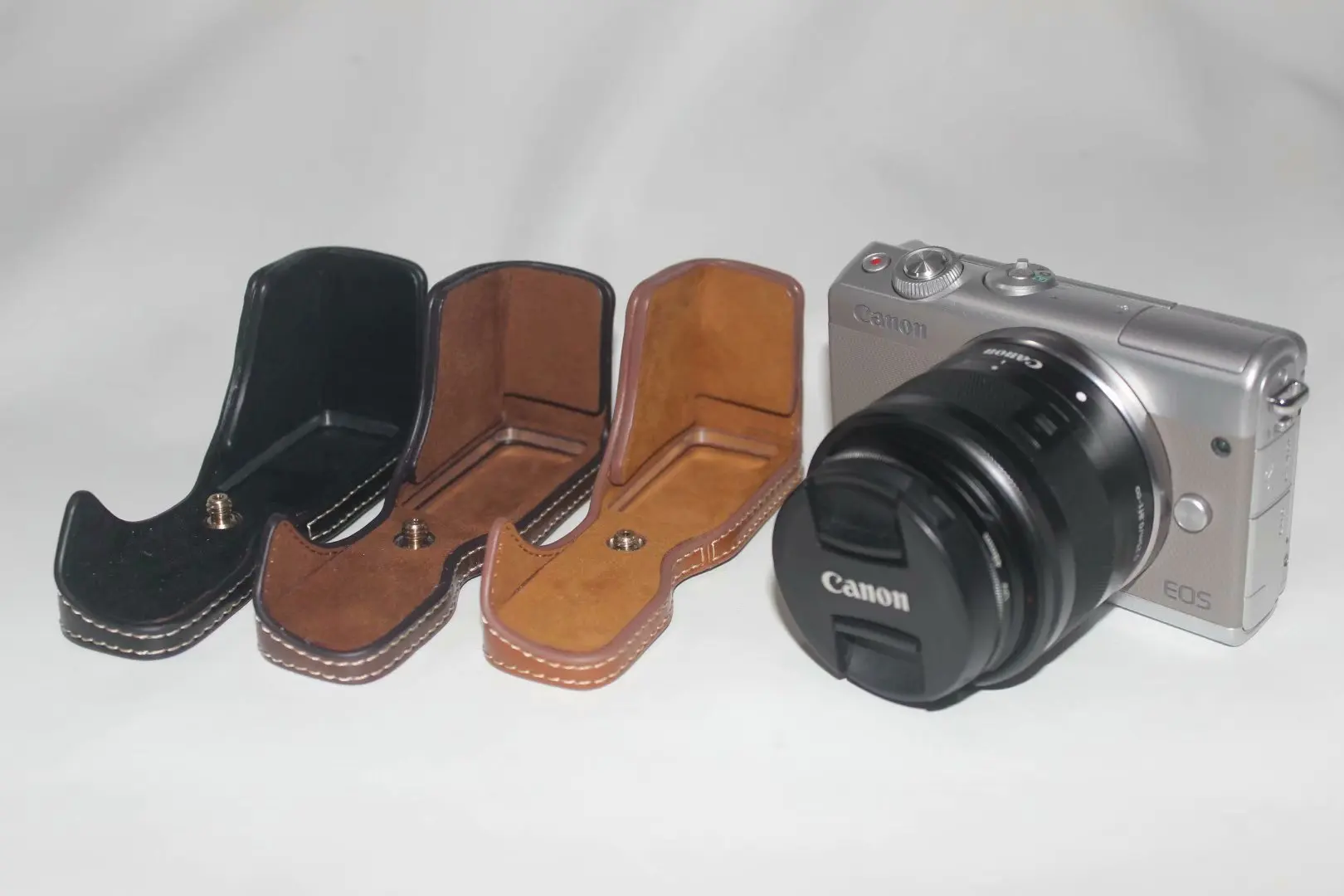 Camera Video Bag PU Grip for Canon EOS M100 Digital Camera Case