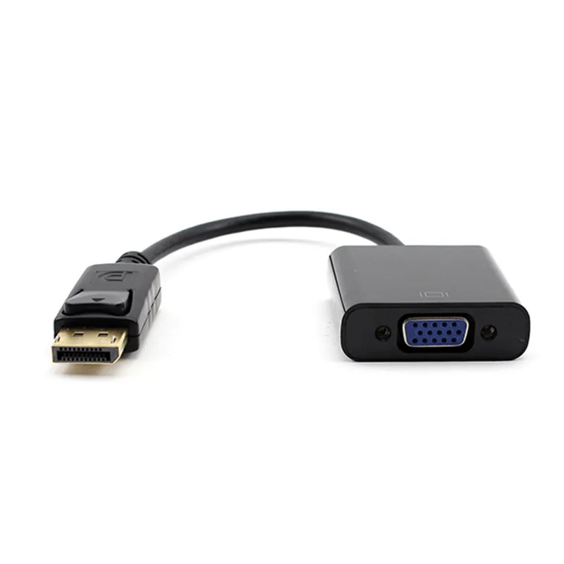Переходник Displayport DP папа VGA мама для Apple PC HDTV|Переходники и адаптеры| |