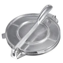 Складная Алюминиевая тортилья чайник пресс тяжелых мясо гаджеты формы для выпечки инструменты пирог инструменты серебро Кухня