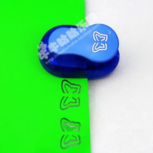 Free Shipping 1.5 inch double stereoscopic butterfly shaped foam hole punch paper puncher DIY scrapbooking big bows craft | Канцтовары