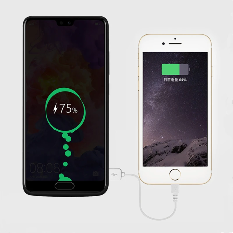 5000/6500 мАч Внешний аккумулятор, чехол для зарядного устройства HUAWEI P20 P20 Pro Nova 3e, чехол для внешнего резервного зарядного устройства