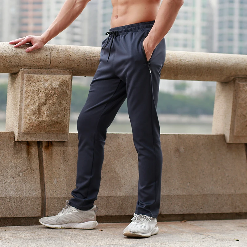 

Men Sports Running Pants Drawstring Gym Yoga Fitness Running Trousers Pocket Hiking Jogging Soccer Pants Plus Size Running Pants