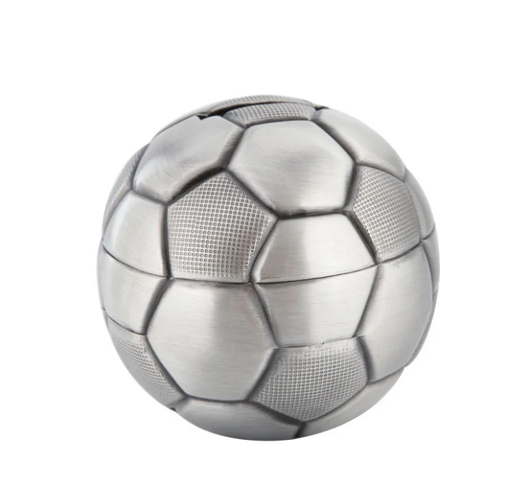 Europe Style Metal Football Penny Box Safe Coin Piggy Bank Football Penny Box Safe Coin Piggy Bank