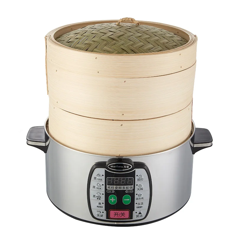 Double Boilers steamer pot bamboo steaming Cooking pot cookware set kitchenware cooker set pots