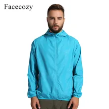 Facecozy Loves Лето Открытый Рыбалка рубашка с капюшоном УФ Защита красочные дышащие быстросохнущие походная одежда