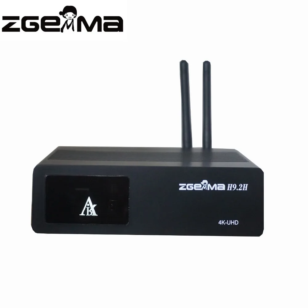 2 шт./лот в формате 4K UHD Zgemma H9.2H комбо DVB S2X + T2/C спутниковый ТВ коробка Linux E2 IPTV