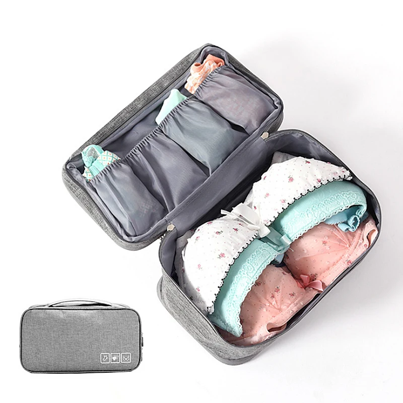 Bra Underware Drawer Organizers Travel Storage Dividers Box Bag Socks Briefs Cloth Case Clothing Wardrobe Accessories Supplies