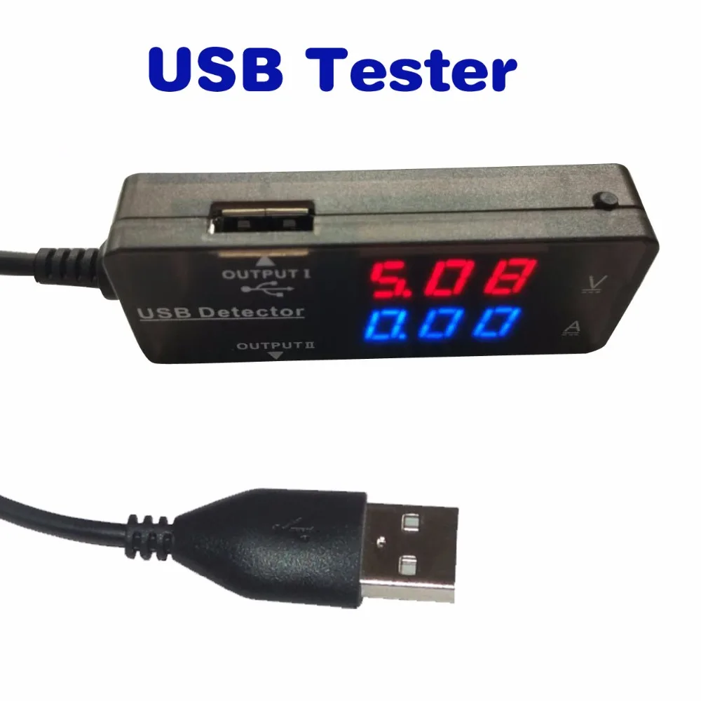 

Newest DC 3-30V USB Voltage Current LED Charger Tester Capacity Detector Power Supply Bank Mobile phone charging current DC0-10A
