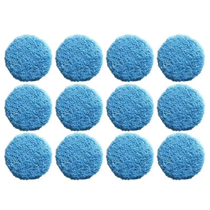 

12Pcs Cleaning Mop Cloth Rubbing For Hobot 168 188 Window Cleaner Vacuum Cleaner