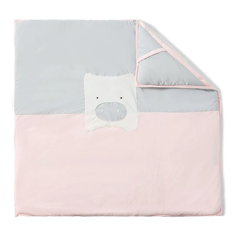 

Thick Windproof Envelope For Newborns Baby Blankets Newborn Carton Pig Super Soft Swaddle Autumn Winter Windproof Baby Blanket