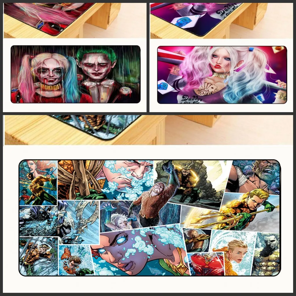 Gaming Mouse Pad Original Horror Movie Collage Non-slip Rubber Mousepad Mat