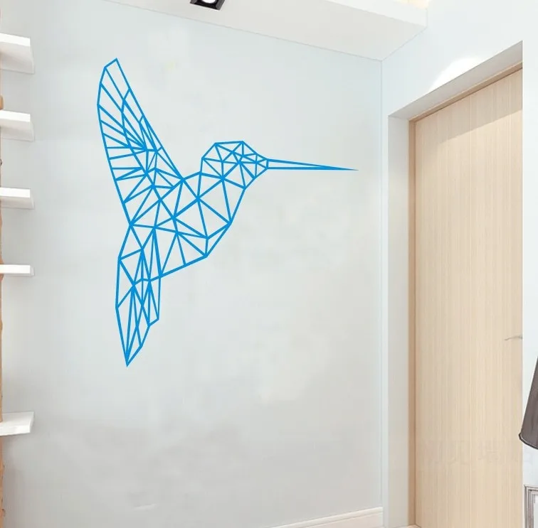 Buy Geometric birds animals vinyl wall decal home
