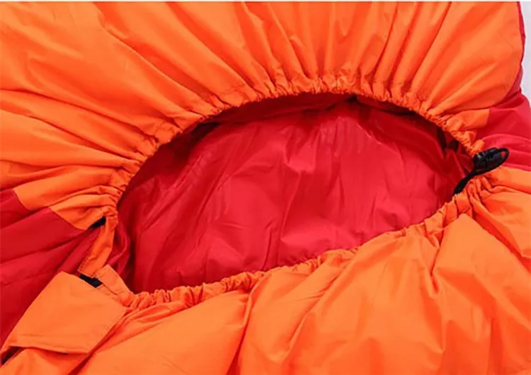 Jungle King Зимний Открытый подлинный теплый спальный мешок конверт расширяющийся уплотненный наполнитель 1500 г качественная Шерсть-25 градусов