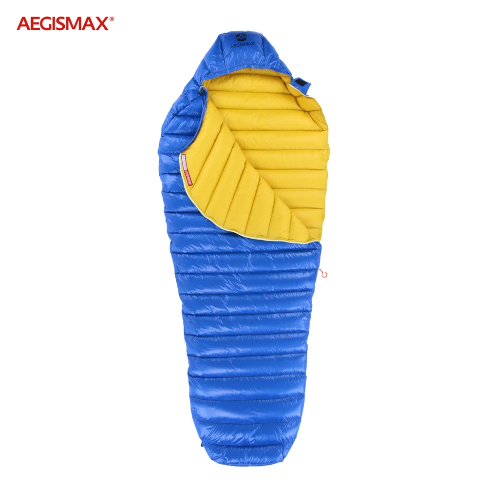 Branco para Baixo Saco de Dormir Repelente de Água para Baixo Acampamento ao ar Seco tipo Saco de Dormir Aegismax Livre Ultra Seco tipo Ganso Múmia 700fp Engrenagem 10 Sacos de dormir