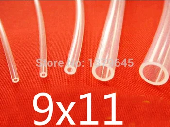 

9mm ID 11mm OD 9x11 PFA FEP Transparent clear PTFE tube, F46 F4 TFE ETFE tetrafluoroethylene HOSE,heat-resistant pipe Tubing