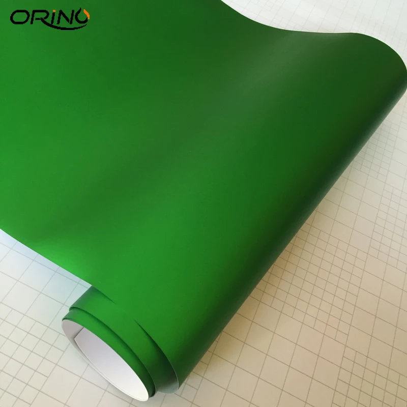 Apple Green Metallic Chrome Vinyl Film Wrap-3