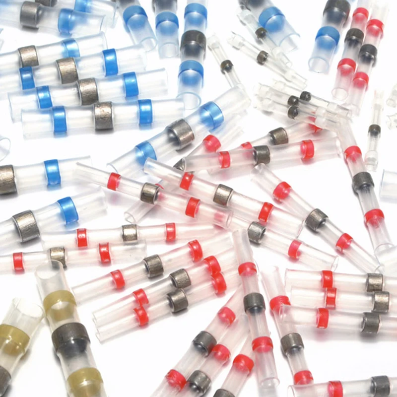 Best Promotion 60pcs 4 Sizes Solder&Seal Heat Shrink Butt Connectors