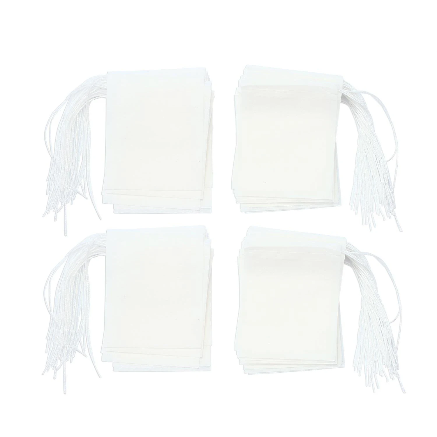 

Disposable Drawstring Seal Filter Empty Paper Tea Bags Coaster(Set of 200)