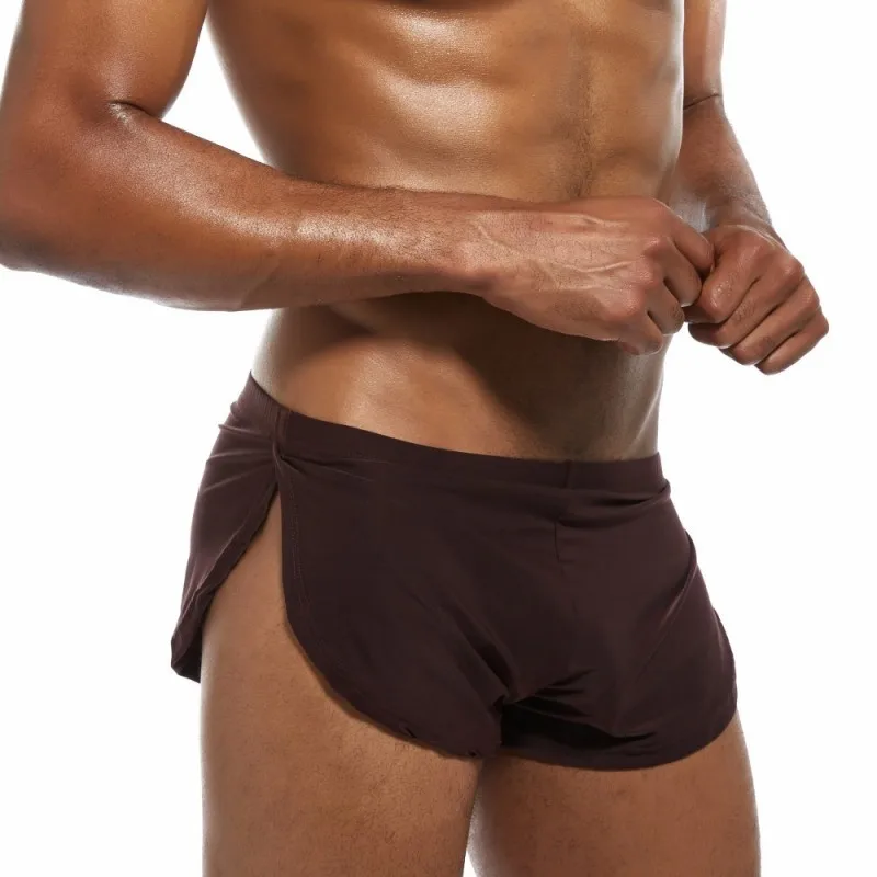 

Pinky Senson New Comfortable Sexy Men's Boxer Shorts U Convex Pouch Underwear Thin Men's Underwear