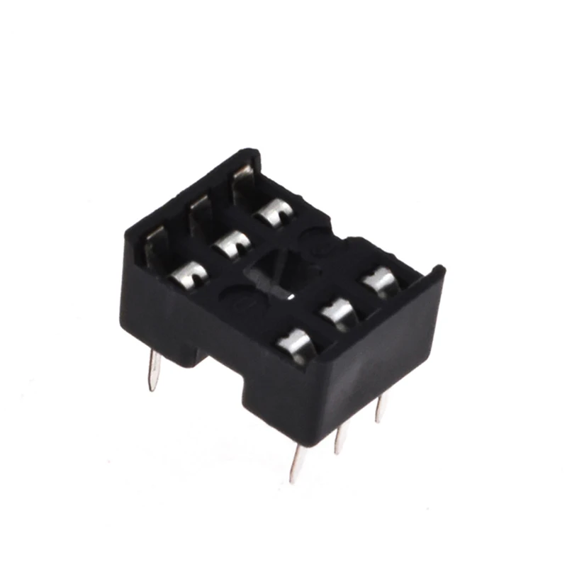 10 шт. IC розетка DIP 6P 8PIN 14PIN 16PIN 28PIN 2 54 мм адаптер интегральной схемы припоя Тип