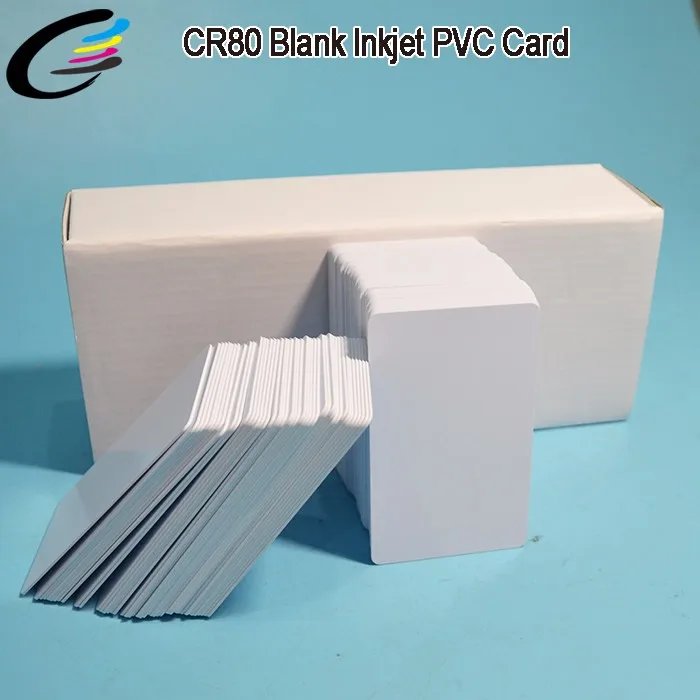 RC80 струйная Пустая карточка из ПВХ для бесплатной печати