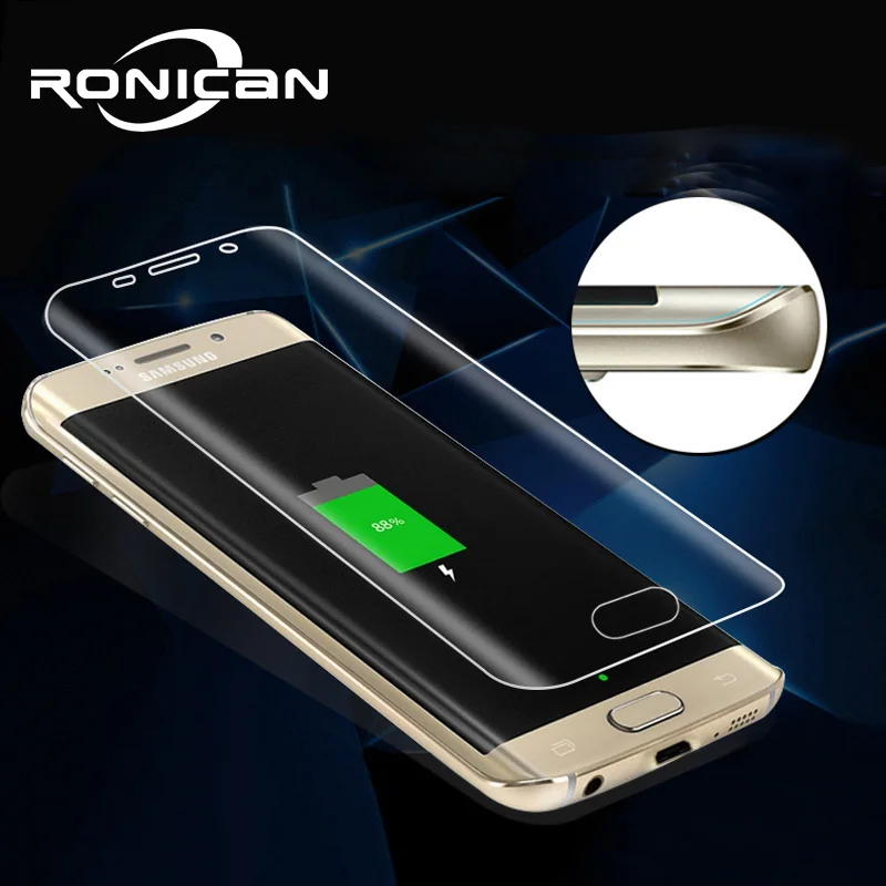 3D Full Coverage Curved Screen Protector For Samsung Galaxy S7 Edge S6edge S6 edge plus S8 plus Soft PET Not tempered Glass Film afbeelding