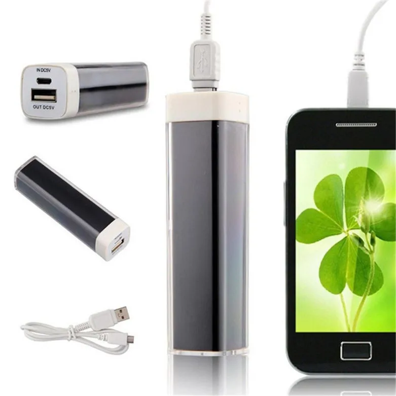 

2000mah Lipstick Shape Universal Portable Extra Polymer Battery Power Charge Xiaomi Phone Power Bank for Samsung iPhone 6 7 8 X