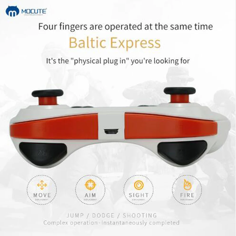 MOCUTE 050 056 058 054 051 VR Game Pad Android Joystick Bluetooth Controller Selfie Remote Control Shutter Gamepad for PC Phone