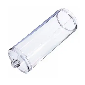 

Acrylic Cotton Swab Organizer Box Make up Cotton Pads Q-tip Box For Home Hotel Office Portable Round Container Storage Case