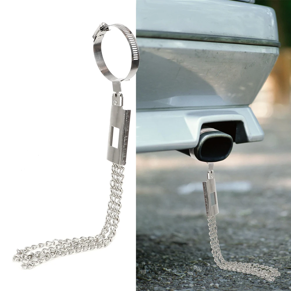 

Static eliminator Auto Suplies Exhaust pipe suspension Universal Antistatic Belt Grounding strip Electrostatic Avoid