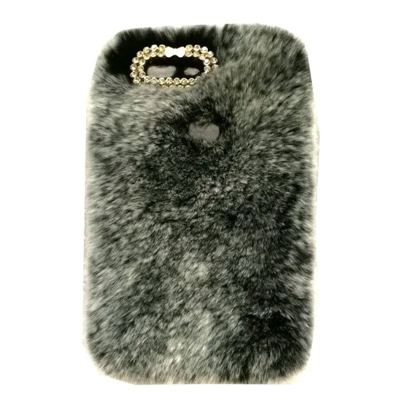 For Google Pixel XL 5.5"Fur Case Luxury Diamond Bling