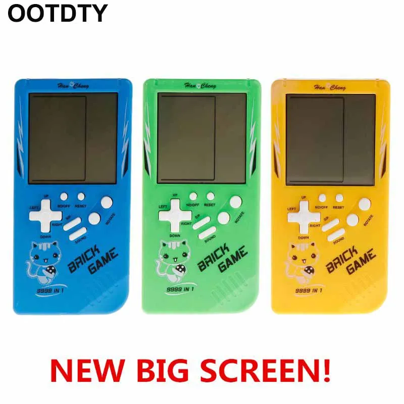 

Big Screen Classic Handheld Game Machine Tetris Brick Game Kids Game Machine 26 Games