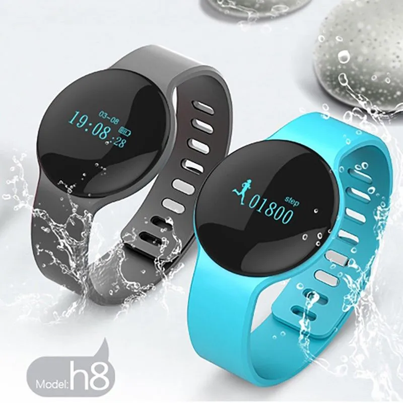 

COMLYO H8 Smart Wrist Watch Smartband Waterproof Bluetooth Smart Bracelet Sports Fitness Tracker for iOS Andrews Fast Ship