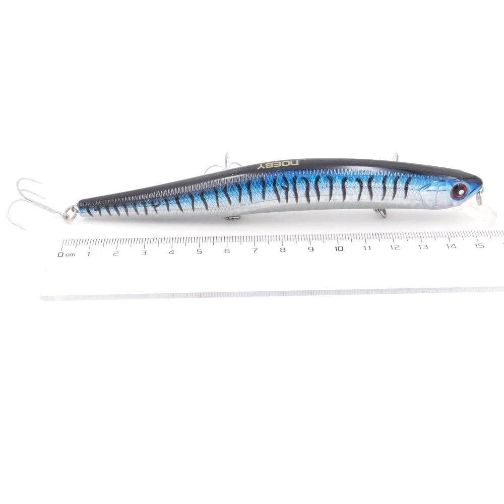 Рыболовные приманки NBL9124 Minnow приманка 150 мм 31 г ПВХ жесткая 3D симуляция рыбные