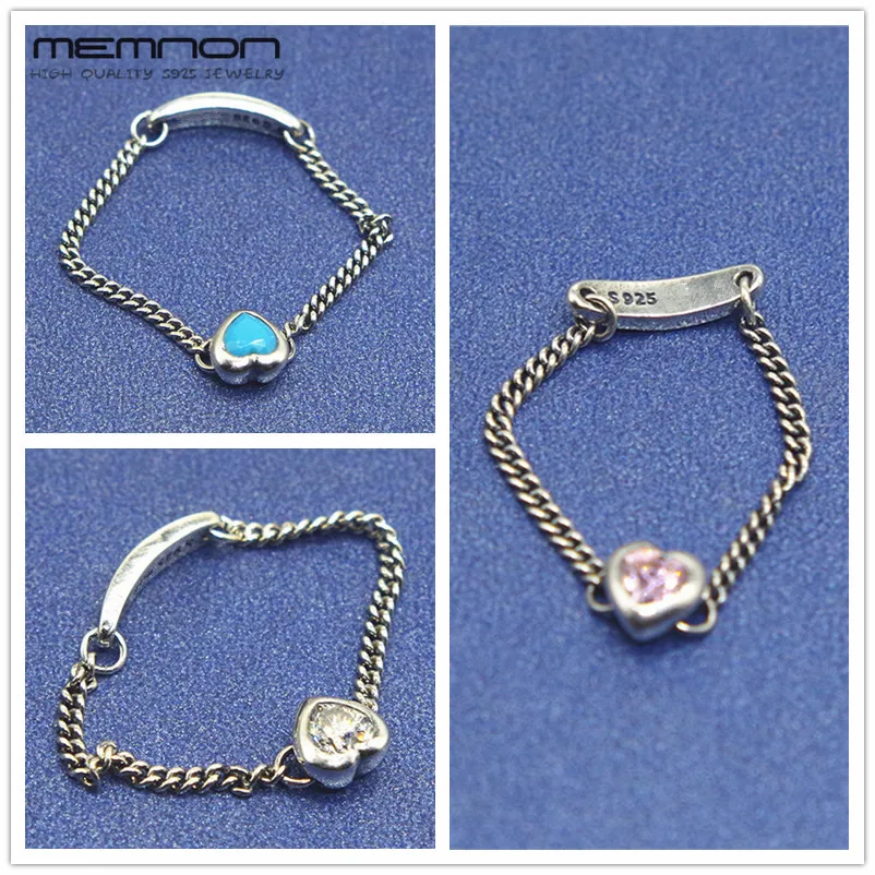 

Memnon wedding rings for women 2018 New summer collection Spirited Heart Ring 925 sterling silver anillo fine jewelry RIP0165