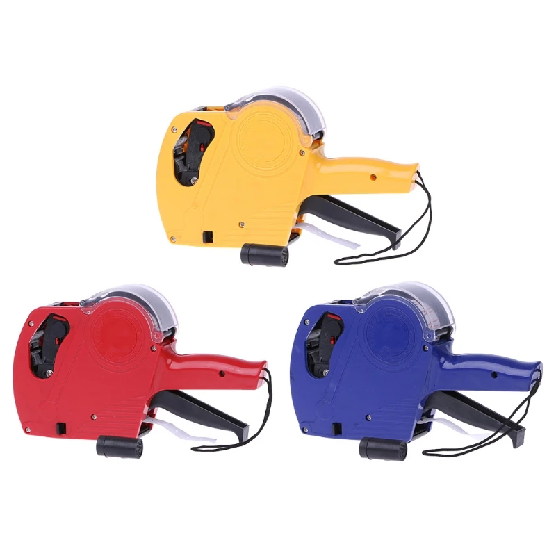 

MX-5500 8 Digits Price Tag Gun Labeler Paper + 2 Ink Roller
