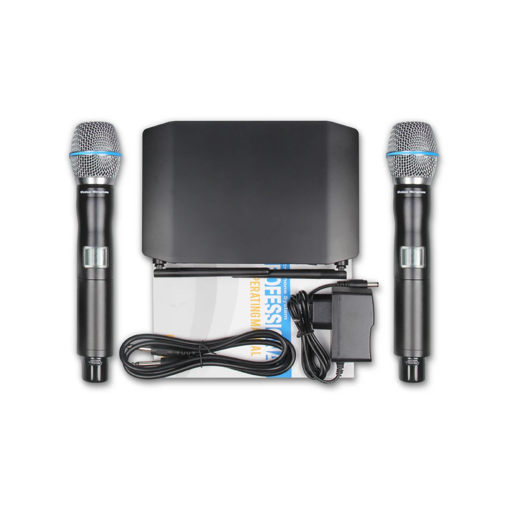 XTUGA Portable UHF Microphone System with carry