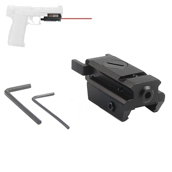 

Tactical Red Lasersight Scope Glock Laser Pistol Gun Rifle Glock 17 19 20 21 22 23 30 31 32 weaver/picatinny rail 20mm RL3-0005