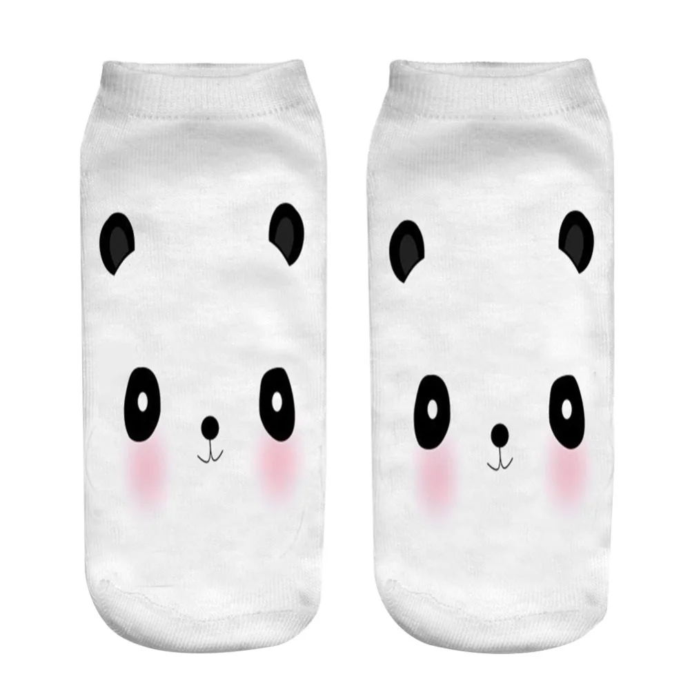 

Summer Socks Unisex 3D Panda Printed Socks Women men Kawaii Ankle Socks Cute 3d Printed Short Socks