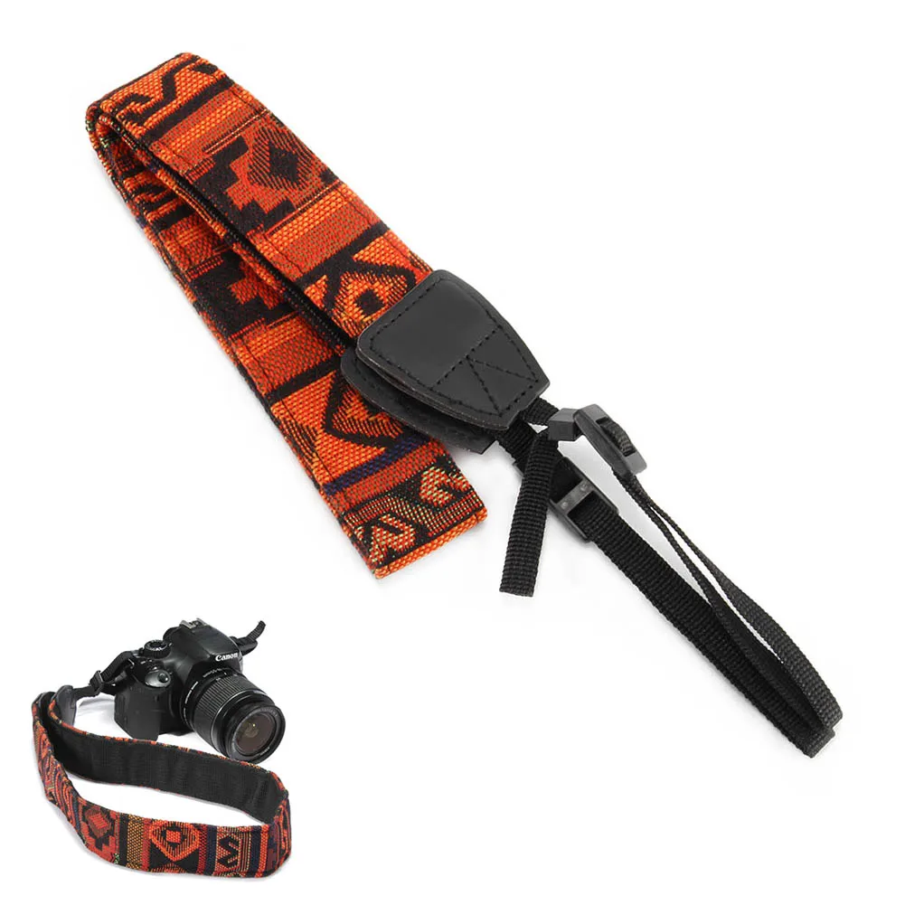 

Universal Camera Neck Shoulder Strap Vintage Carrying Belt for Sony Lumix Nikon Canon DSLR Cameras DJA99