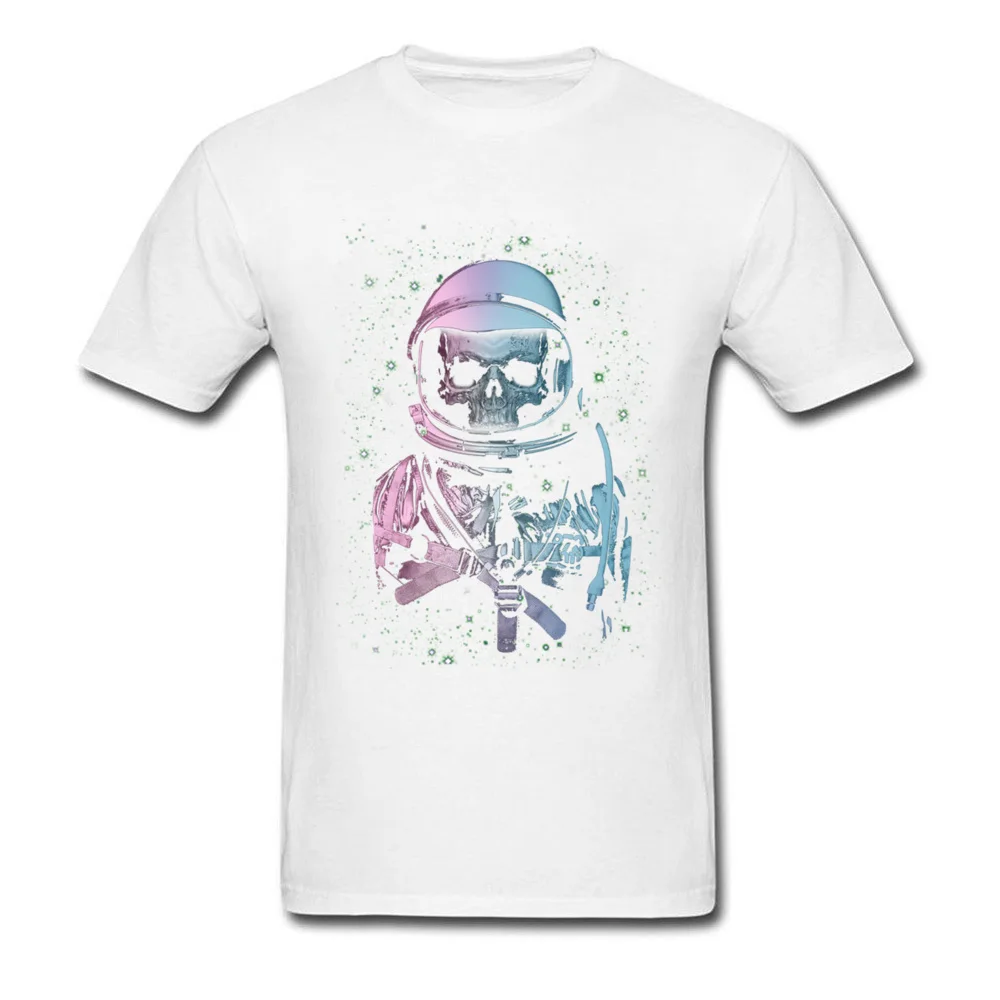 Normal death in space 11550 Crewneck T Shirt Autumn Tops T Shirt Short Sleeve for Men 2018 Fashion Pure Cotton Top T-shirts death in space 11550 white