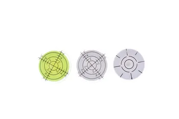 

1PCS Plastic Bubble level Round Level Bubble Accessories for measuring instrument Color Random Level Measurement Instrument